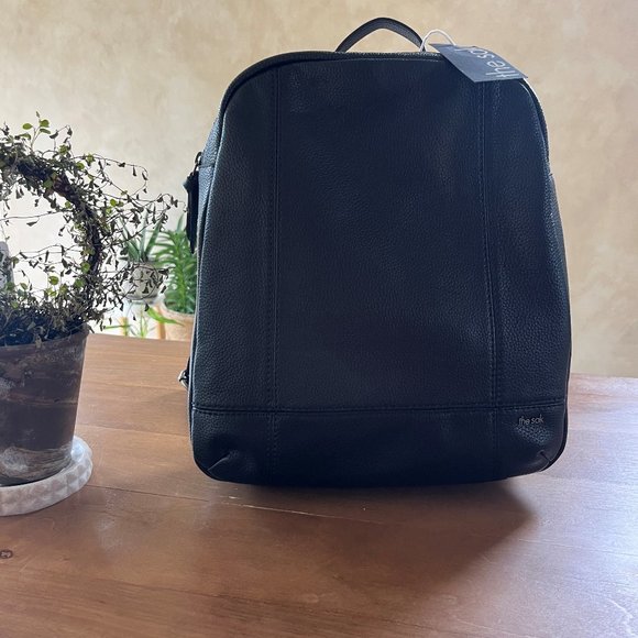 New the sak Women's De Young Backpack in Leather, Black, One Size MSRP: $199